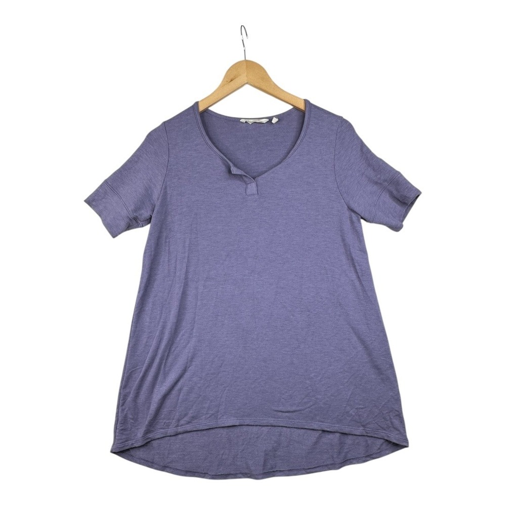 Soft Surroundings Short Sleeve Shirt‎ size Medium Purple